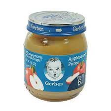 Gerber 2nd Food Baby Food Apple Puree, Natural & Non-GMO - 7501058642462