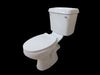 Berkley Closed Coupled Toilet Set Complete for Bathrooms - WHITE - CHIA036
