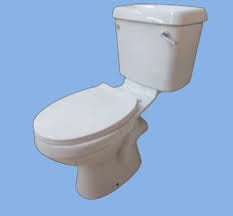 Berkley Closed Coupled Toilet Set Complete for Bathrooms - WHITE - CHIA036 MEGA