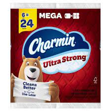 CHARMIN BATH TISSUE STRONG 9CT - CHBTS9CT Pie's Variety Store