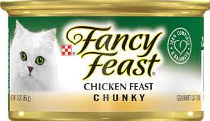 FANCY FEAST GRILLED CHICKEN & BEEF IN GRAVY WET CAT FOOD 3OZ - FFGCBCF Pie's Variety Store