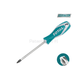 Total Screwdriver Phillips PH2 x 150 mm 6" Round Ideal For Electrical Work, Repairs And DIY Projects - THT2246 MEGA