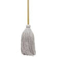 Large Cotton Deck Mop This Large Cotton Deck Mop with Wood Handle is handmade and is the perfect versatile wet mop for both indoor and outdoor cleaning jobs. Its sturdy handle  and is wire wound with a cotton mop head for optimal absorption-LCDM45 Hannah's Variety Store