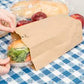 Brown Paper Lunch Bags, Paper Grocery Bags, Durable Kraft Paper Bags 10lb 100 Pack-  These multipurpose bags can hold canned foods, sandwiches and just about anything - 43100001004 Pie's Variety Store