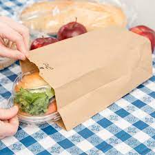 Brown Paper Lunch Bags, Paper Grocery Bags, Durable Kraft Paper Bags 10lb 100 Pack-  These multipurpose bags can hold canned foods, sandwiches and just about anything - 43100001004 Pie's Variety Store