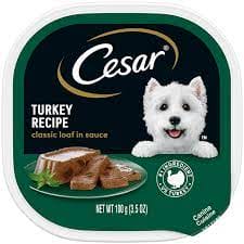 CESAR WET DOG FOOD CANINE CUISINE CLASSIC LOAF IN SAUCE CHICKEN & BEEF 100G - CCCCNB100 Pie's Variety Store