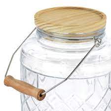 GIBSON DUVALL .95GAL DRINK DISPENSER W/WOOD LID - NT-39601 Pie's Variety Store