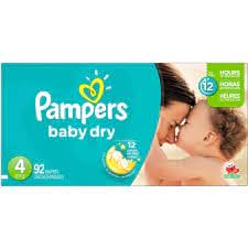 PAMPERS BABY DRY SIZE 1 44CT - PBDS1 Pie's Variety Store