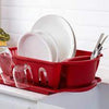 Sterlite 2pc Ultra Sink Set, One Size, Classic Red - NT-15806