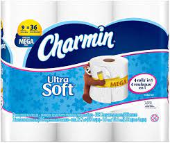 CHARMIN BATH TISSUE STRONG 9CT - CHBTS9CT Pie's Variety Store