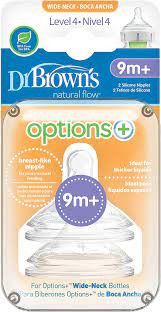 Dr. Brown's Original Nipple, Level 4 (9m+), 2 Count - 7223930490 Pie's Variety Store