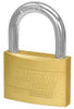Total Tools Brass Padlock 50mm Security Technology Solid Brass TLK32502