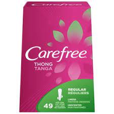 CAREFREE BODY SHAPE LONG UNSCENTED 42CT - CFBSLU42 Pie's Variety Store
