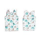 Unisex Baby Infant Kids to Toddler Vest Patterned S,M,L. IDEAL GIFT: The Baby Vests Are Multi-Function, Sleepwear, Home Casual.  - 43122074486 Pie's Variety Store