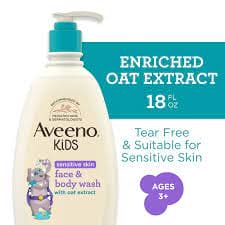 AVEENO BABY WASH CREAMY 236ML - ABWC236 Pie's Variety Store