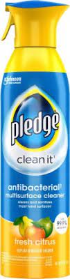Pledge Multi Surface Cleaner  Fresh Citrus 9.7oz - 04650072354 Pie's Variety Store