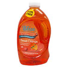 Bliss All Purpose Cleaner (Cherry Blossom) 1 Gallon -The Cherry Blossom fragrance leaves an irresistible scent your family and guests will notice. It comes in a convenient, easy-pour bottle and is easy to use - 76950318952 Pie's Variety Store