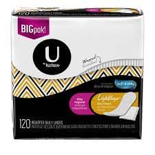 KOTEX LIGHTDAYS PANTY LINERS LONG INDIVIDUALLY WRAPPED - KPLLIW125 Pie's Variety Store
