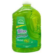 Bliss All Purpose Cleaner (Cherry Blossom) 1 Gallon -The Cherry Blossom fragrance leaves an irresistible scent your family and guests will notice. It comes in a convenient, easy-pour bottle and is easy to use - 76950318952 Pie's Variety Store