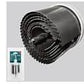 TOTAL HOLE SAW SET 7PCS - TACSH3071 (1", 1 1/4", 1 1/2", 1 3/4", 2", 2 1/4", 2 1/2") - TTL071 mega