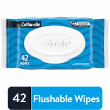 COTTONELLE FLUSHABLE WIPES TRAVEL 14CT - CWT14CT Pie's Variety Store