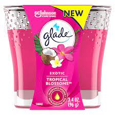 GLADE CANDLE JAR AIR FRESHENER SPRING 22 COTTON CLOUD DREAM 3.4OZ - GCJAFCCD34 Pie's Variety Store