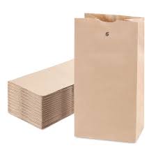 Brown Paper Lunch Bags, Paper Grocery Bags, Durable Kraft Paper Bags 10lb 100 Pack-  These multipurpose bags can hold canned foods, sandwiches and just about anything - 43100001004 Pie's Variety Store