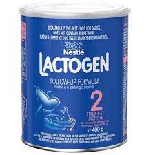 Nestle Lactogen Stage 1 Infant Formula Powder 400G -  It has an exclusive blend of ingredients to support baby’s brain and eye development and Probiotic L.reuteri for a happy and healthy tummy - 7501059277434 Pie's Variety Store