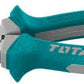 Total Combination Pliers 8"(200mm), Heavy Duty Side Cutting Pliers for Wire and Cables. Ideal for Linesmen, Around the House and DIY Projects  - THT210806 MEGA