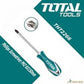 Total Screwdriver Phillips PH2 x 150 mm 6" Round Ideal For Electrical Work, Repairs And DIY Projects - THT2246 MEGA