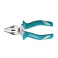 Total Combination Pliers 8"(200mm), Heavy Duty Side Cutting Pliers for Wire and Cables. Ideal for Linesmen, Around the House and DIY Projects  - THT210806 MEGA