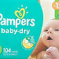 PAMPERS BABY DRY SIZE 1 44CT - PBDS1 Pie's Variety Store