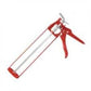 Wolfox Caulking Gun with Enamel Steel Body, 18:1 Thrust Ratio, Drip-Free Smooth Hex Rod Cradle, Orange. Ideal for Silicone, Acrylic, Latex, Caulk, Sealants, and Adhesives and More from a Cartridge - WF6302 MEGA