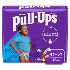 Huggies Pull-Ups Boys' Potty Training Pants, Size 4, 2T-3T, 23 Ct - 03600051334 Pie's Variety Store