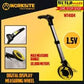 Worksite Digital Display Measuring Wheel  with Pistol Grip. Balanced In-Line Design. Tri-Fold Handle with Pistol Grip. Sealed roller bearings; Hi-traction tire. Measures to 32,800 Feet(9,999 Meters). Belt driven counter for long life -WT4104" mega