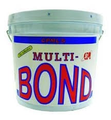 Multi Bond - Excellent water and heat resistance. It’s bonds are strong, flexible and lasting MEGA