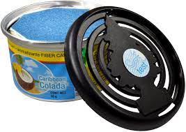 LITTLE TREES AIR FRESHENER FIBER CAN BLACK ICE 30G - LTAFFCBLI30G Pie's Variety Store