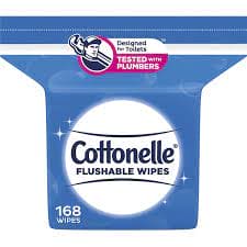 COTTONELLE FLUSHABLE WIPES TRAVEL 14CT - CWT14CT Pie's Variety Store