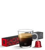 Nespresso Buenos Aires Lungo Coffee Capsules is a fragrant and balanced blend of washed Colombian Arabica that adds delicate fruit acidity and lightly fried Ugandan Robusta that adds malty cereals and sweet notes of popcorn to the mix - NESC-135-0296