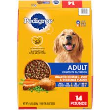 PEDIGREE ADULT DRY DOG FOOD COMPLETE NUTRITION  1.59KG - PACN159 Pie's Variety Store