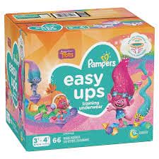 PAMPERS BABY EASY UP 2T3T SUPERBOY 74CT - PBEU2T3TSB Pie's Variety Store