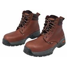 TRUPER LEATHER BOOTS WITH COMPOSITE SAFETY TOE, LIGHTWEIGHT, WATERPROOF PROTECTION AND COMFORT
