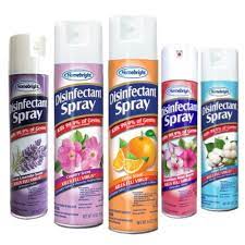 HomeBright Disinfectant Spray - 6oz - Citrus Scent - Is an affordable and efficient homecare product that your household needs! Keep yourself and others safe and protected against germs and bacteria with our disinfectant spray! - 84960703879 Pie's Variety Store