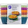 WILTON TART AND PIE MOLDS - MINI SILICONE MOLDS - AMZ-170