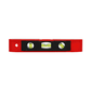 Wolfox Plastic Torpedo Level 9" with Magnetic Band, Horizontal, Vertical and 45° vial and Top-read Window for professional working in tight spaces -  WF6709 MEGA