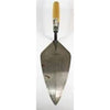 Wolfox Masonry Brick Trowel with Wooden Handle (11 inch and 6 inch), Philadelphia Pattern, Standard Shank. Ideal for Leveling, Spreading and Shaping Mortar, Cement and More - WF1911 and WF9812