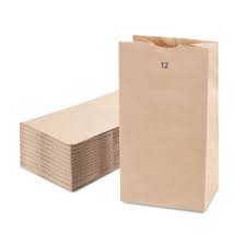 Brown Paper Lunch Bags, Paper Grocery Bags, Durable Kraft Paper Bags 10lb 100 Pack-  These multipurpose bags can hold canned foods, sandwiches and just about anything - 43100001004 Pie's Variety Store