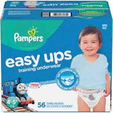 PAMPERS BABY EASY UP 2T3T SUPERBOY 74CT - PBEU2T3TSB Pie's Variety Store