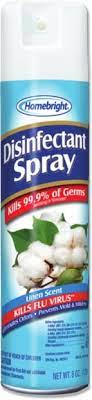 HomeBright Disinfectant Spray - 6oz - Citrus Scent - Is an affordable and efficient homecare product that your household needs! Keep yourself and others safe and protected against germs and bacteria with our disinfectant spray! - 84960703879 Pie's Variety Store