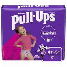 Huggies Pull-Ups Girls Training Pants 2T-3T (23 Pants) - 3600051335